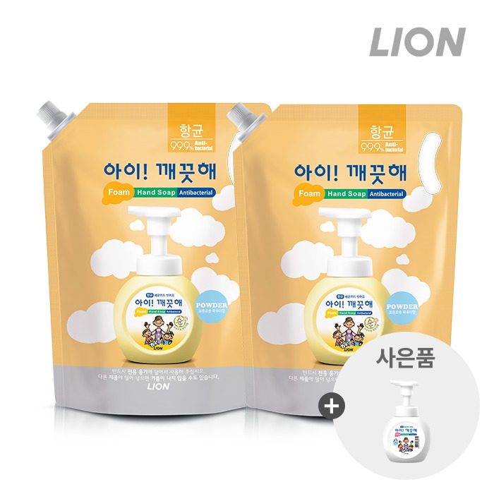 [앵콜창고] 아이깨끗해 순 1.8L 보관형 리필 2개 +250mL 공용기 증정 외 베스트