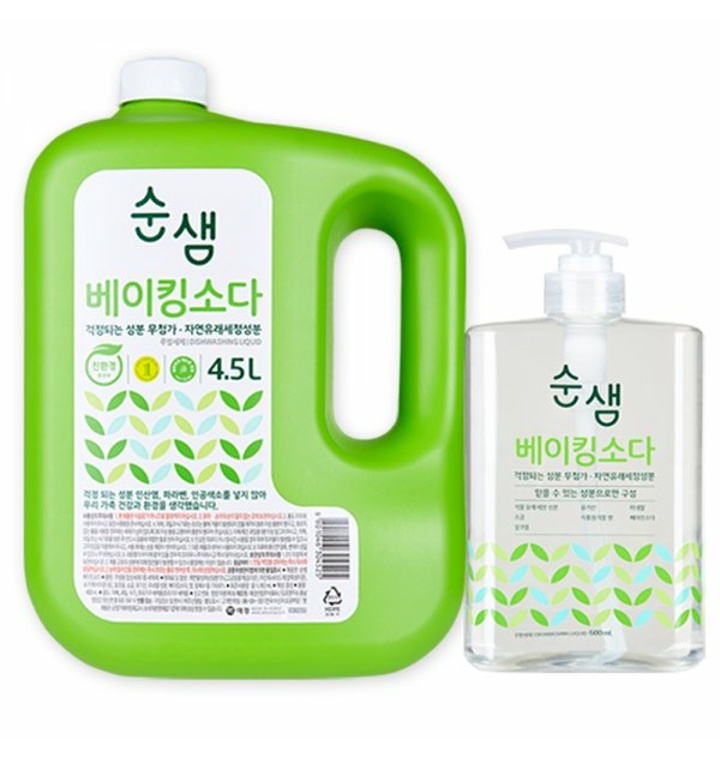 순샘 베이킹소다 4.5L + 600ml - 티몬 순샘 베이킹소다 4.5L + 600Ml - 티몬