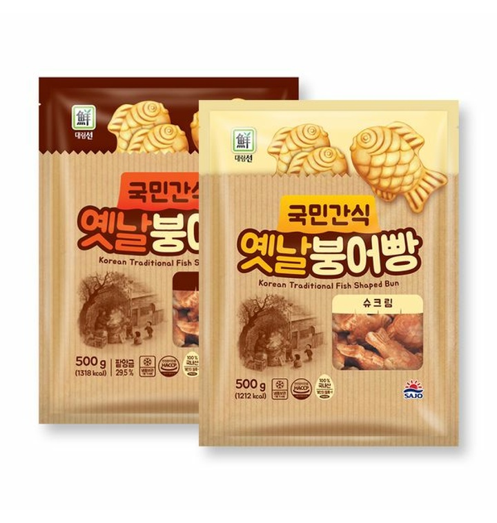 사조 대림 단팥붕어빵 500g 슈크림붕어빵 500g 티몬 1035