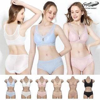 [크로커다일] 쿨썸머 에어리핏 감탄브라 패키지 가볍고 시원한 여름브라