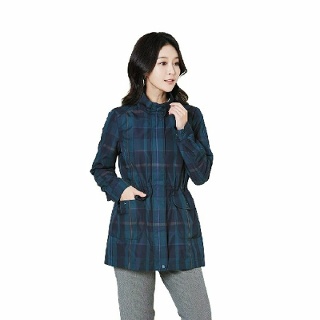 [올포유]여성폴리체크패턴점퍼(AWJUI7304)