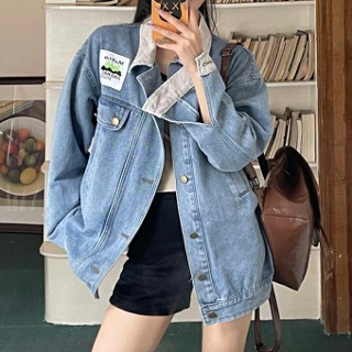 여성 데님 청 자켓 골덴 카라 추천 청잠바 여자 점퍼 재킷 아우터 패션 스타일 코디 트렌드 데이트 빈티지 캐