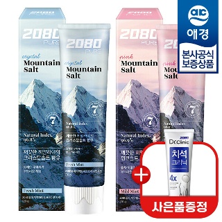 2080 히말라야 마운틴 퓨어 솔트 치약 150g x6개 +치약50g 증정