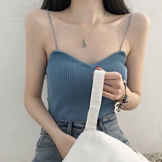 원피스 OPS 홈웨어 다양한 코디 가능한 골지 소재 편안한 기본 끈 나시 이너