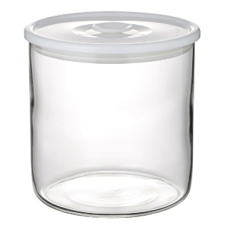 이와키 내열 유리 밀폐 보관 통 950ml 화이트 신혼 집들이 깔끔한 iwaki 선물 추천 요리 그릇 일본