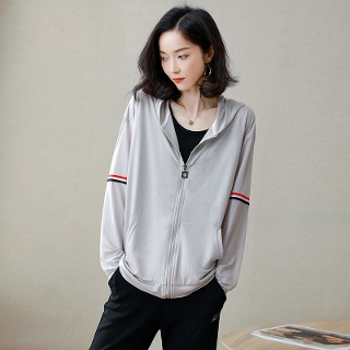 짜리점 여자 키작녀 바람막이 점퍼 여름 라이딩 숏기장 비치 아이스 후드 래시가드 꾹2