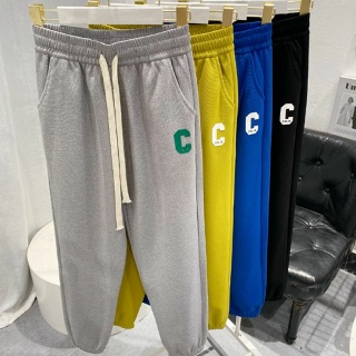 여성 쿨 조거팬츠 C로고 여름 밴딩팬츠 트레이닝팬츠