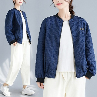 끄샵 여성점퍼 가을 아우터 F/W 긴팔 야구복 점퍼 항공 OPH4