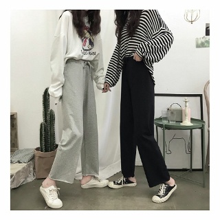 9부 허리밴딩 여자 끈조절 트레이닝 기본 팬츠