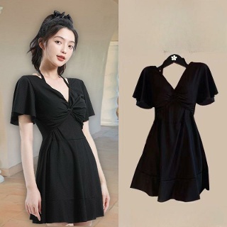 빅사이즈 원피스 수영복 체형커버 휴양지 실내 비치 여자 77
