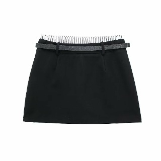여자 카고치마바지 봄 가을 패치 트렁크 속치마바지 DU