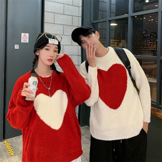 크리스마스 커플룩 트윈룩 봄가을 겨울 빅사이즈 시밀러룩 니트 부부 남여