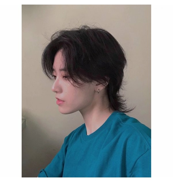 가르마펌 울프컷 남자가발 인모 수제가발 쉼표머리 - 티몬 가르마펌 울프컷 남자가발 인모 수제가발 쉼표머리 - 티몬