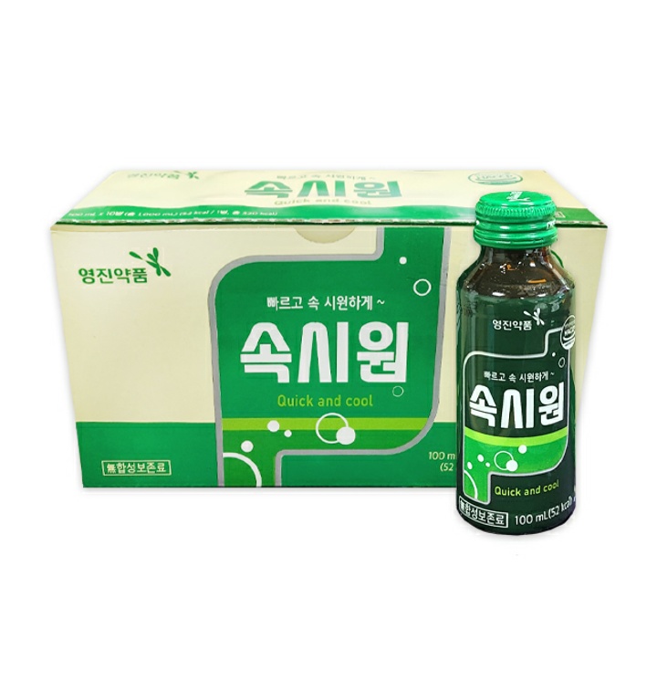 영진약품 속시원 100mlx10병/소화드링크 - 티몬 영진약품 속시원 100Mlx10병/소화드링크 - 티몬