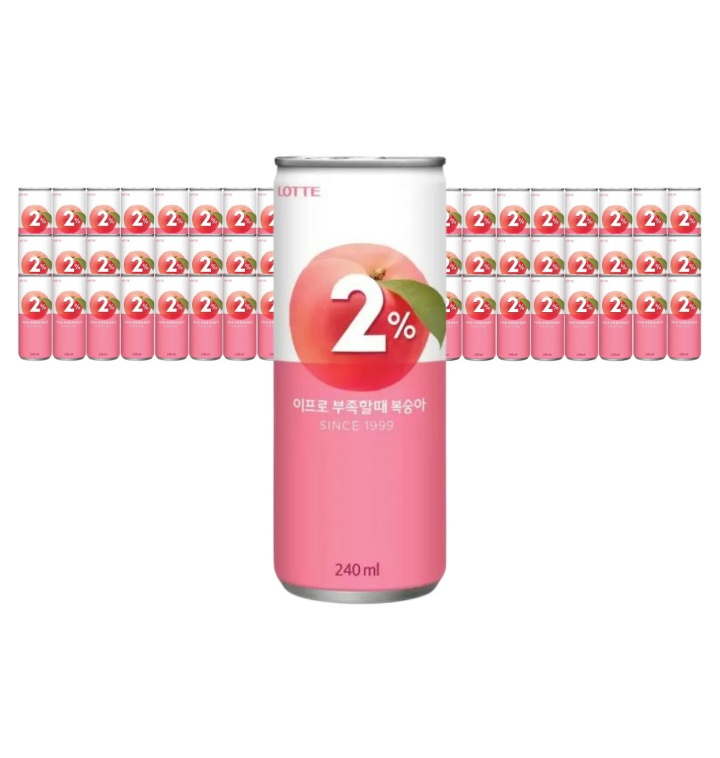 2 이프로 부족할때 복숭아 240ml X 60캔 티몬