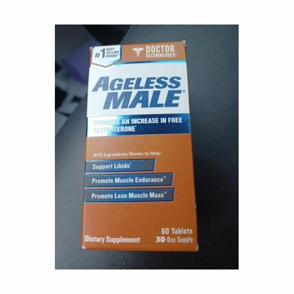 New Vitality Ageless Male Testosterone Booster 60 Tablets 012025 티몬 4502