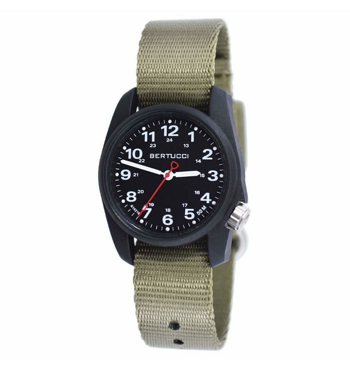 Bertucci A-1R Field Comfort Watch Drab Comfort-Webb 밴드 스위스 - 티몬