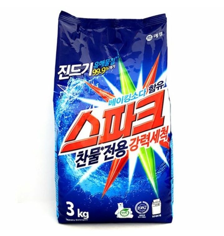 쿨샵 애경 스파크 3kg 5.5kg 가루세제 세탁 빨래세/주방세제/세탁세제/거품세제/설겆이세제/액체세제/일반 - 티몬