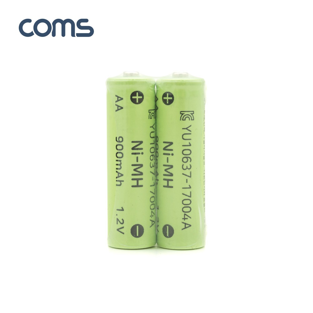 Coms ni mh aa 900mah x 2 