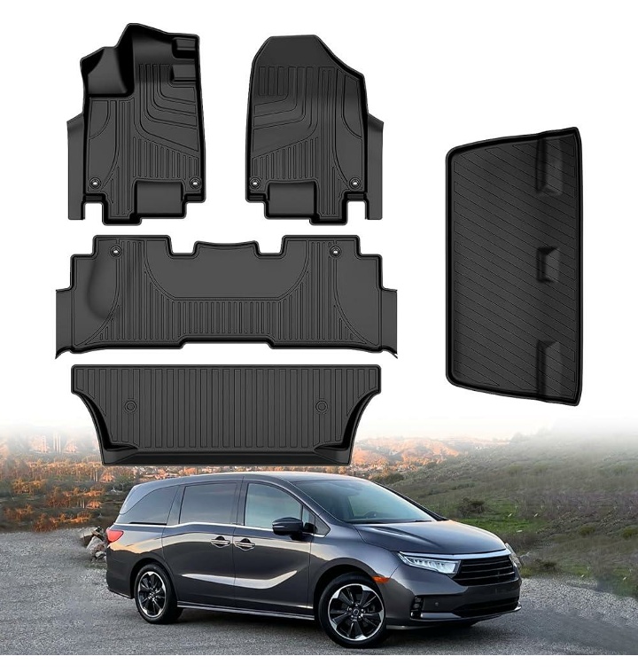 AOMSAZTO Custom Fit Floor Mats And Cargo Liner Trunk Set Com - 티몬