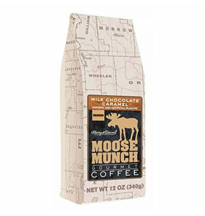 Moose Munch Harry & David의 고메 그라운드 커피, 355ml(12온스) 백 (밀크 초콜릿 - 티몬