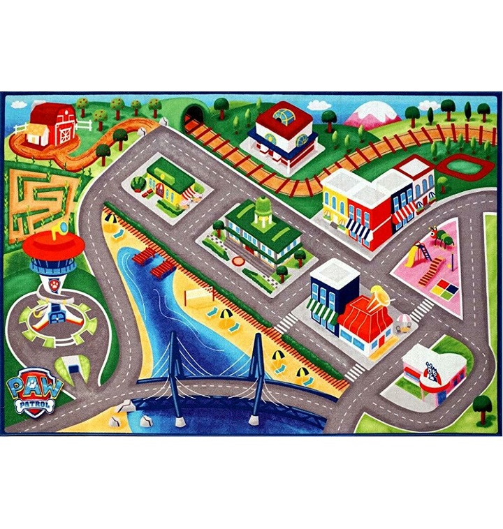 Nickelodeon Paw Patrol Road Rug HD Digital Kids Room Decor W - 티몬