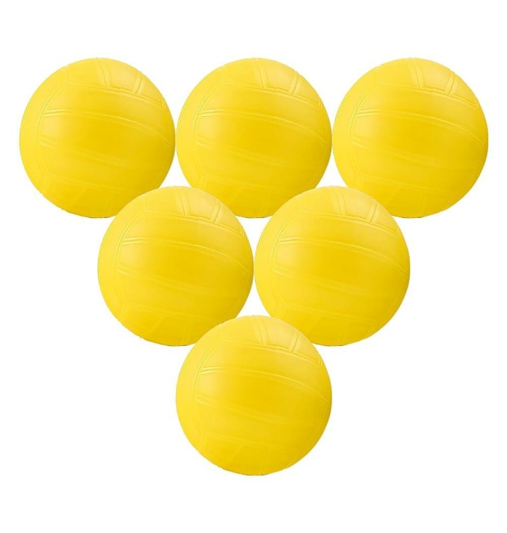 HoazHoald 4 Inch Yellow Mini Volleyballs Roundnet Game Ball - 티몬