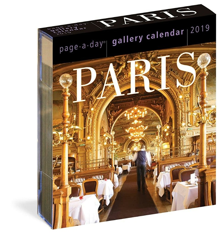 Paris PageADay Gallery Calendar 2019 티몬